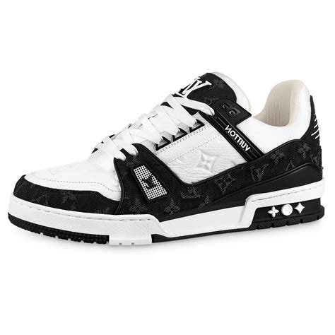 black louis vuitton sneaker|Louis Vuitton lv trainerwhite black.